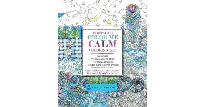 Color Me Calm Coloring Book A Soothing Escape