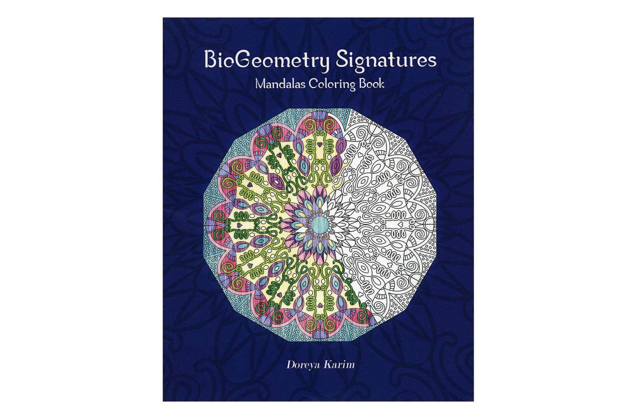 Biogeometry signatures mandalas coloring book pdf