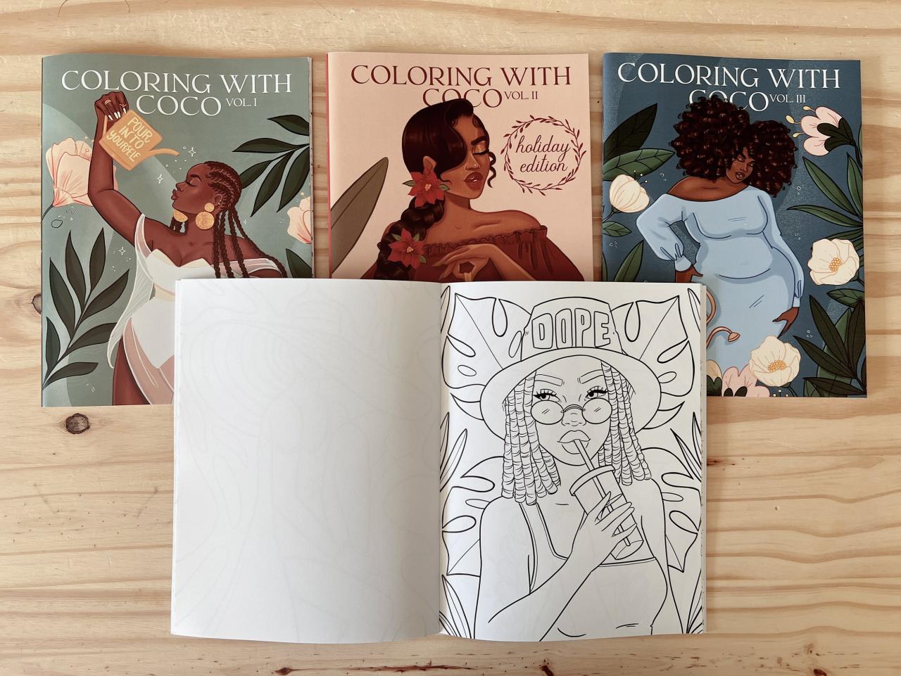 Coco Michele Coloring Book Macys A Total Vibe