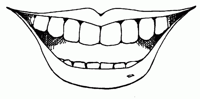 Big mouth coloring book