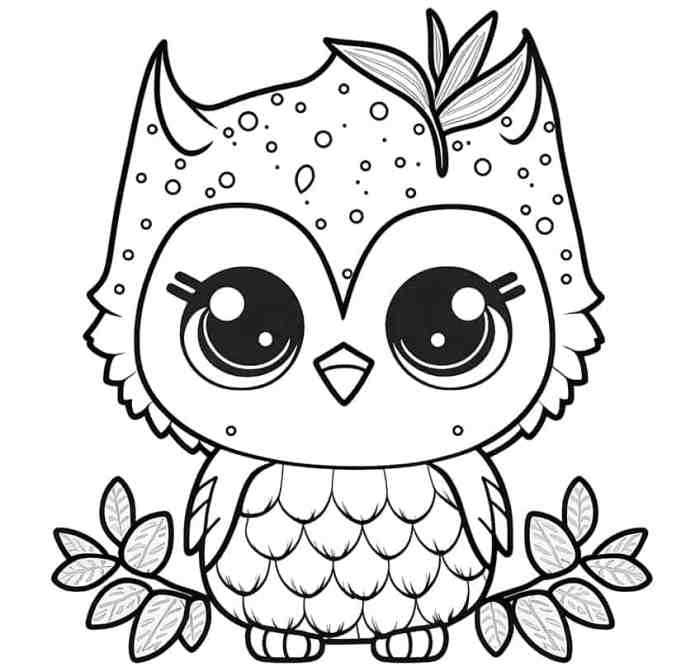 Coloring animals pages woodland baby template