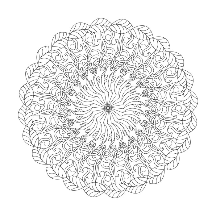 Celtic mandala coloring book