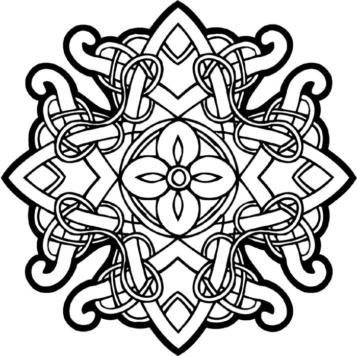 Celtic Mandala Coloring Book A Creative Journey