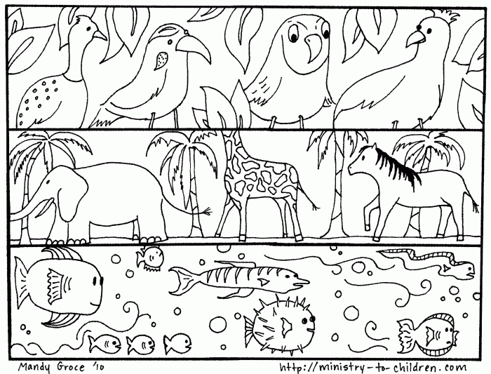 Free Printable Coloring Pictures of Anime Animals