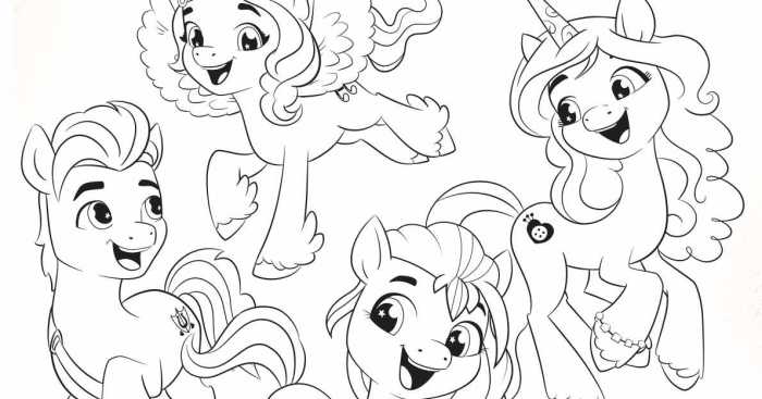 Cute animals coloring pages my little pony