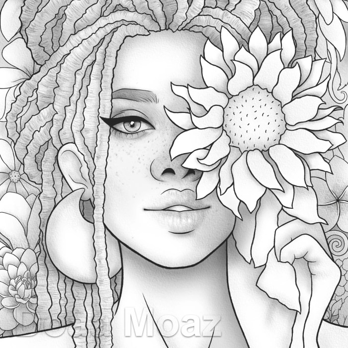 Coloring Book for Women A Creative Journey