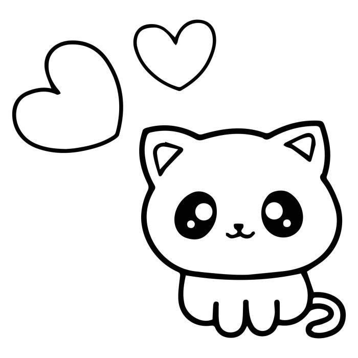 Animal coloring pages cat