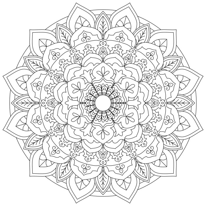 Coloring Book for Me & Mandala