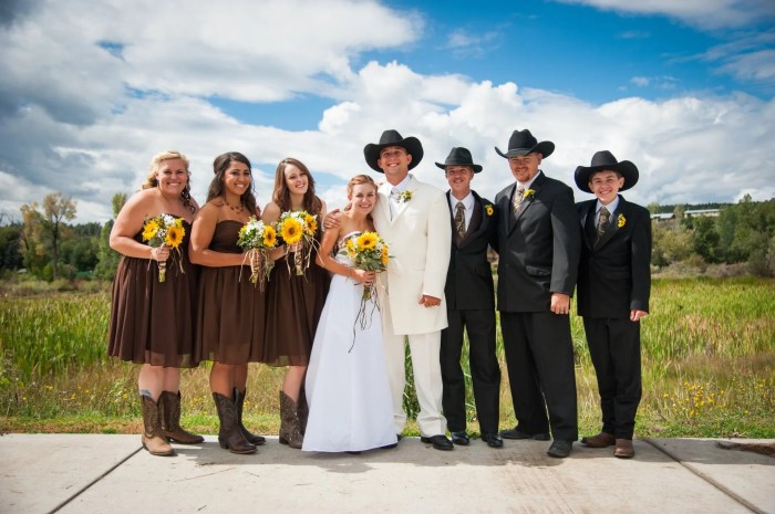 Orange camouflage wedding dresses