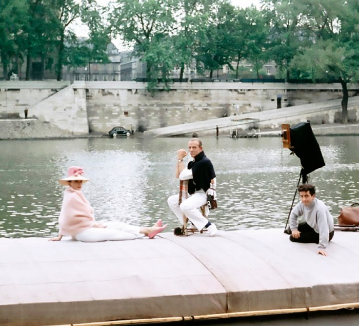 Audrey hepburn in funny face wedding dress