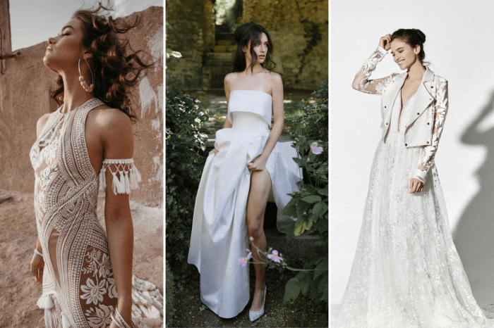 Non traditional wedding dresses for older brides