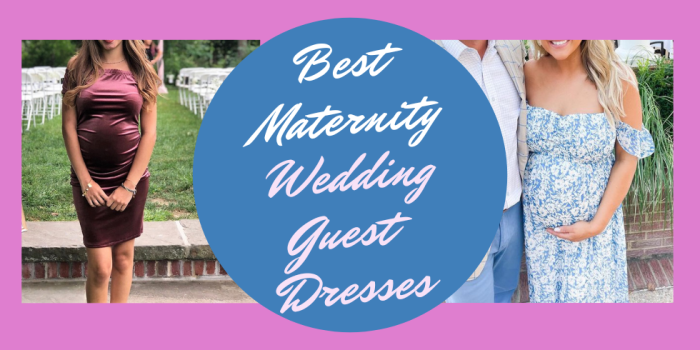 Best maternity wedding guest dresses