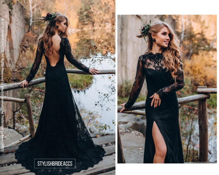 Beautiful Black Wedding Dresses A Modern Trend