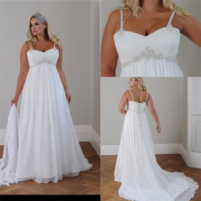 Beach dresses plus size wedding pluslook eu