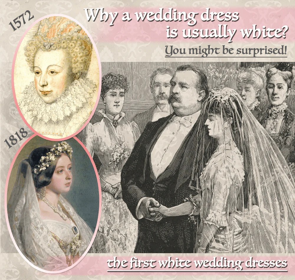 Origins of white wedding dress